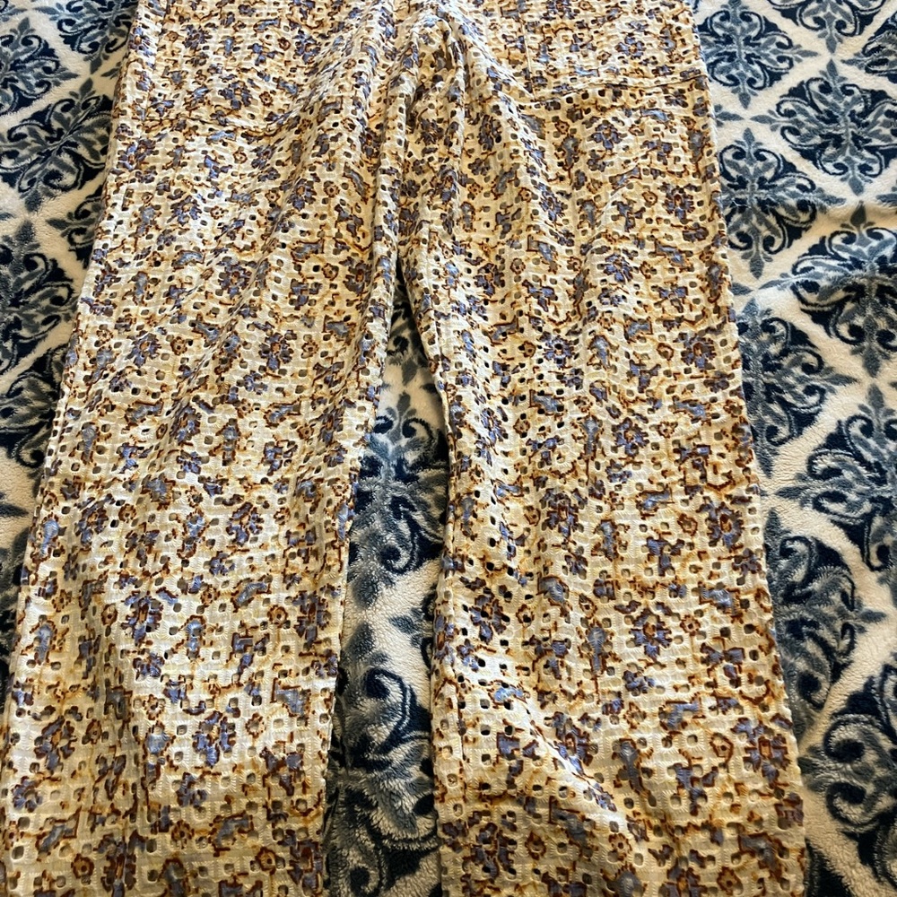 French Connection Multicolor Patterned Boot Cut P… - image 1